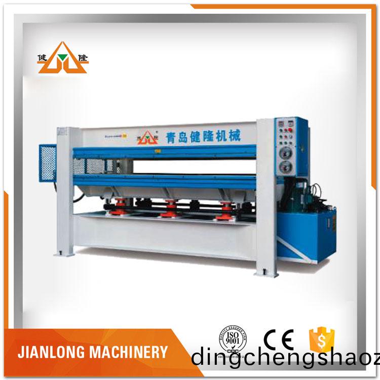 熱(re)闆(ban)幅(fu)麵4×8尺(chi)120噸1層(ceng)熱壓機(ji)