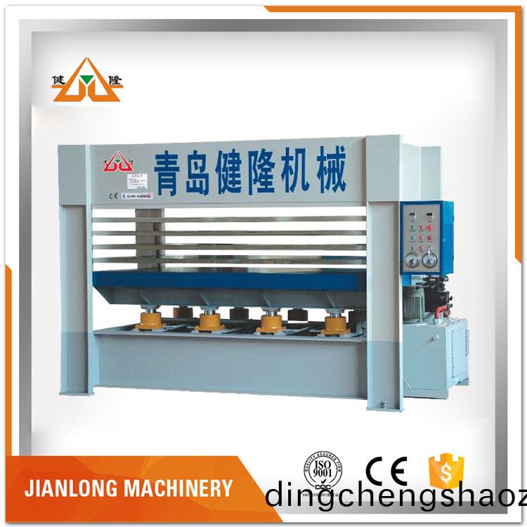 熱闆幅麵4×8尺(chi)160噸(dun)5層熱(re)壓機(ji)