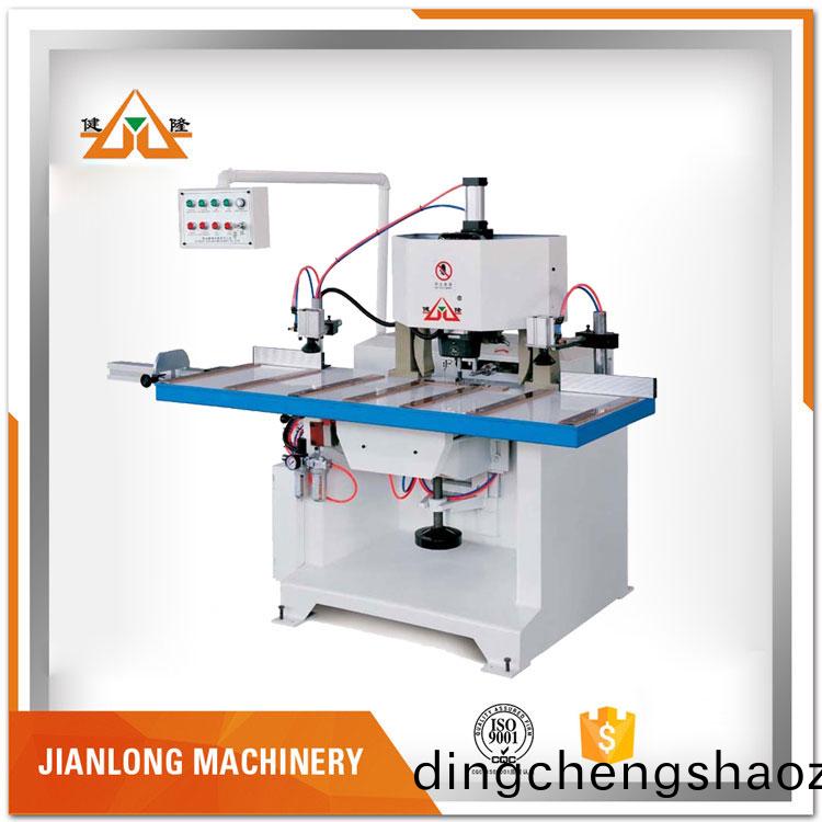 combined machine for door locks holes and slots