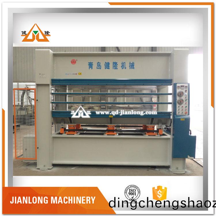 BY214*8/16(3)H 160T Three-layer hot press