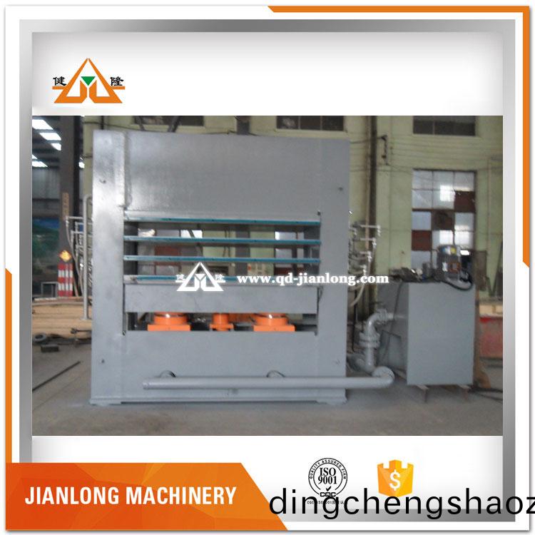 BY214*8/60(3)H 600T Three-layer hot press