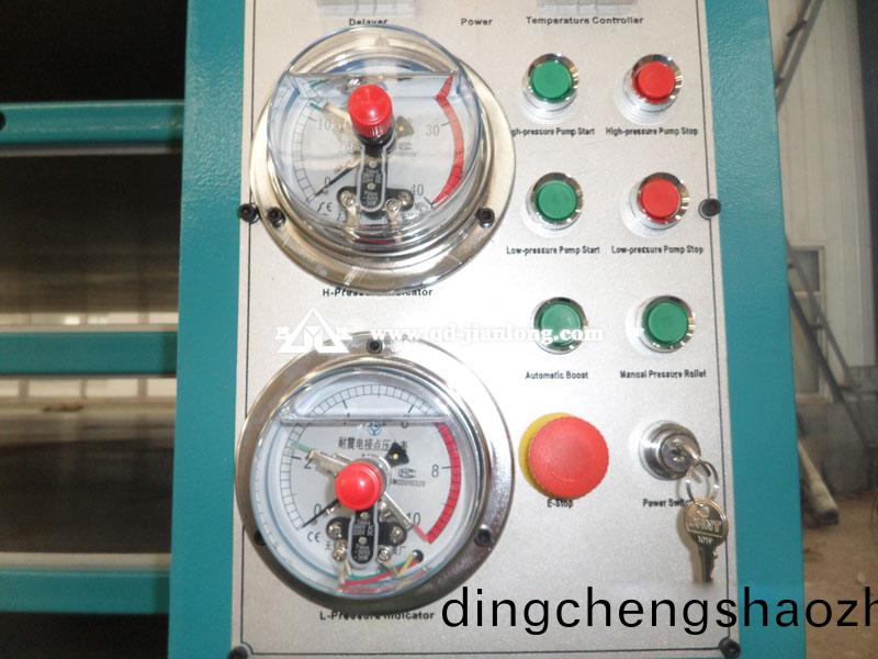 熱壓機(ji)控製(zhi)麵(mian)闆