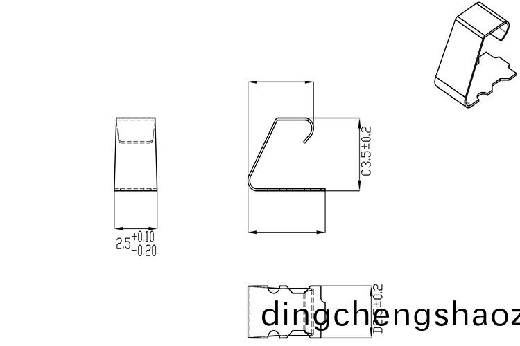 PCB闆接地彈(dan)片高導電(dian)性SMT包裝